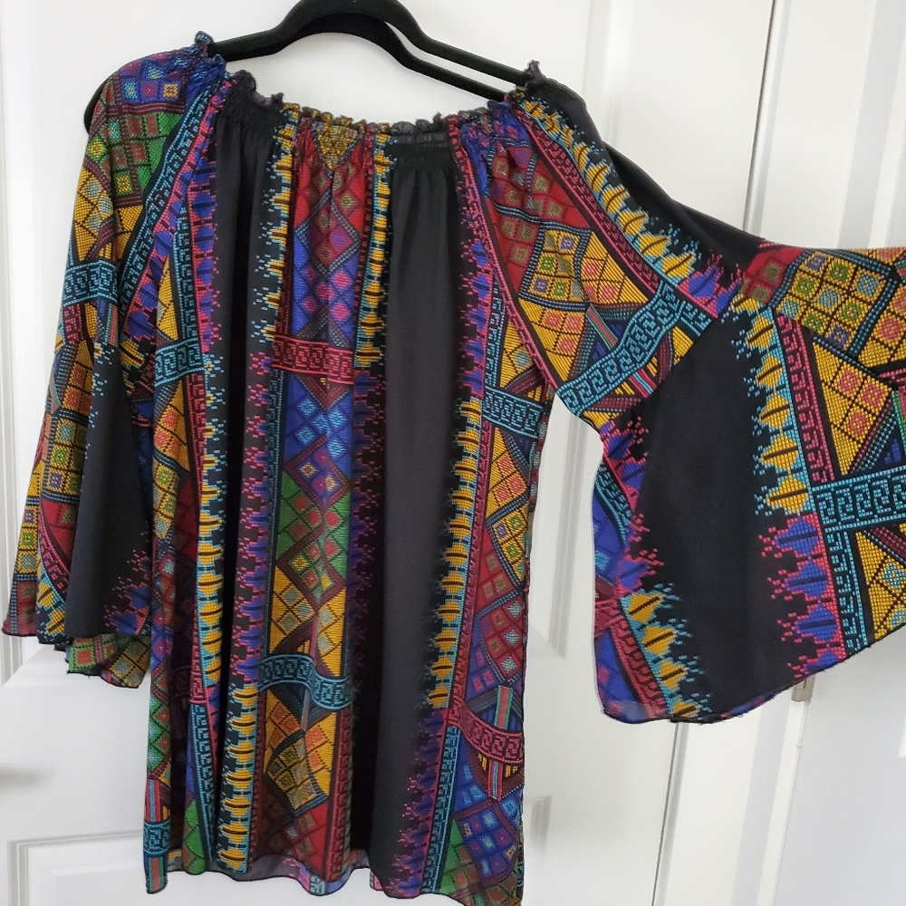 Tribal Boohoo Mini Dress